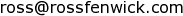 Ross Fenwick, Real Estate Broker, Mississauga, Ontario